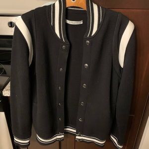 Givenchy knit wool bomber jacket
